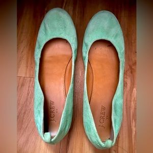 Well Worn J Crew Flats